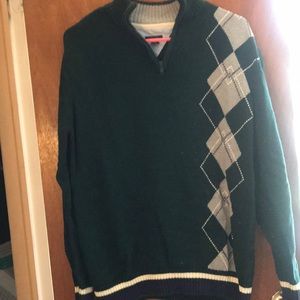 Tommy Hilfiger half zip sweater, XL